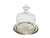 Art Nouveau Bowl with Crystal Cake Cover, Germany, 1920s, Set of 2 For Sale - Image 12 of 18