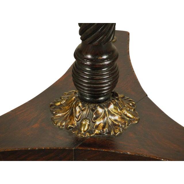 Wood 19th-C. Continental Candle Stand For Sale - Image 7 of 9