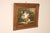 High Quality Oil Painting Floral Still Life in Carved Gold Finished Frame Signed Heather. Botaniacal Floral in Brown Vase...