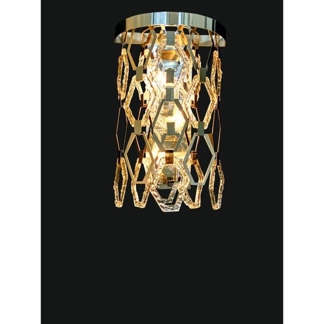 Collection Medea Chandelier in Metal and Crystal by Jago For Sale - Image 6 of 10