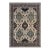Persian Farahan Sarouk Wool 10x14 Ivory, Teal, Rust & Navy Handmade Area Rug #1143011 For Sale