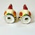 1960s Mid-Century Americana Boho Chic Thanksgiving Colorful Turkey Salt and Pepper Shakers - A Pair For Sale - Image 11 of 11