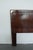 Wood Vintage Henredon Campaign-Style Queen Headboard For Sale - Image 7 of 10