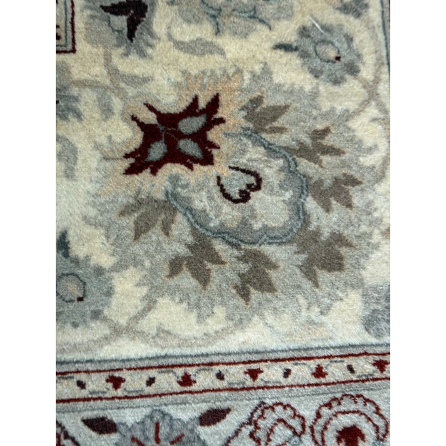 9ft 2in X 11ft 10in Kashan Persian Wool Area Rug For Sale - Image 11 of 12