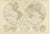 Paper Antique Map of the World in Hemispheres, 1882 For Sale - Image 7 of 7