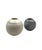 Mid-Century Modern Set of 2 Spherical Gres Vases, Franco Bucci Italy Ca. 1970 For Sale - Image 11 of 18