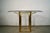 Art Deco 1980’s Art Deco Hollywood Regency Brass Dining Table For Sale - Image 3 of 12