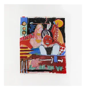 Alfonso Reyes, Conquest #2, Oil on Canvas