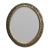 19th Century France Napoleon III Gold Wood Mirror For Sale
