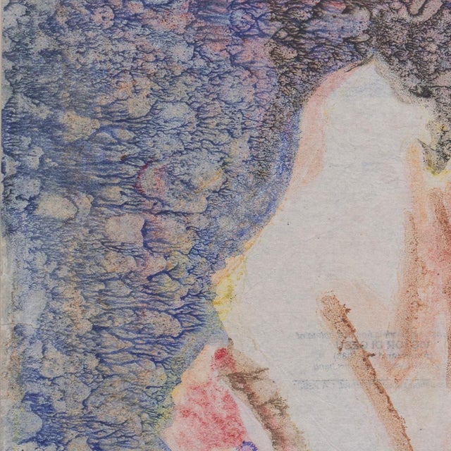 Victor Di Gesu 'Seated Nude' by Victor Di Gesu, Paris, Louvre, Salon D'Automne, Academie Chaumière, Los Angeles County Museum of Art, San Francisco Art Association For Sale - Image 4 of 8