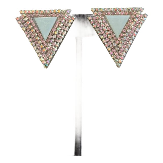 Signed Roxanne Assoulin Earrings, a Pair For Sale
