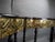 Italian Walnut and Brass Console Table from Justfurnituress SRL, Set of 2 For Sale - Image 6 of 11