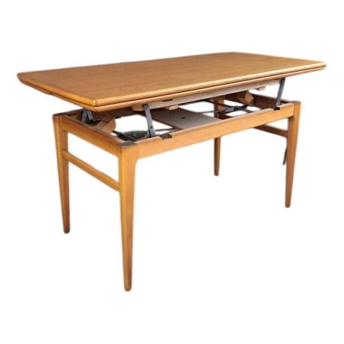 Vintage Danish Teak Coffee Table, 1960 For Sale