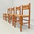 Chairs in Fir Wood and Rope by Raffaello Biagetti from Atelier Biagetti, 1970s , Set of 4 For Sale - Image 18 of 18
