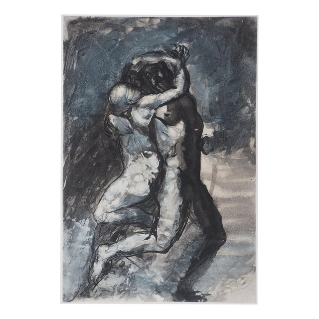Auguste Rodin: The Lovers, Engraving For Sale