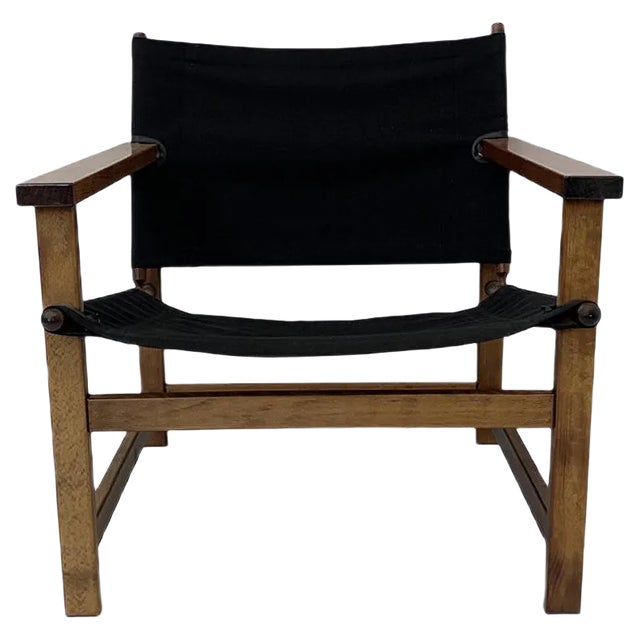 Safari Chair by Hyllinge Møbler, Denmark, 1970s For Sale