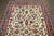 Late 19th Century 19th Century Zabihi Collection Ivory Antique Persian Teheran Carpet - 6'10" x 10'4" For Sale - Image 5 of 10