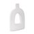 White Aase Ceramic Vase For Sale - Image 8 of 11