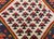 Vintage Persian Senneh Kilim, Flat-Woven Wool Rug, Paisley Pattern, Ivory & Black, 3x6 For Sale - Image 12 of 15