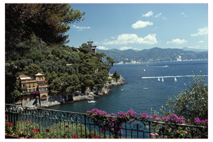 Slim Aarons, Ardissones House, Portofino, Estate Stamped Photographic Print