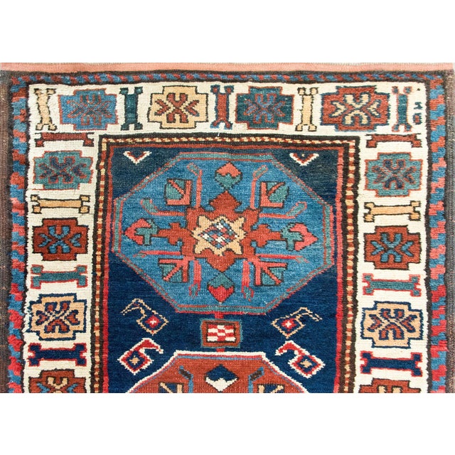 Early 20th Century Persian Kuba Runner For Sale - Image 10 of 16