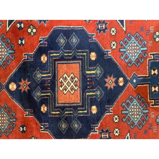 1930s 1930s Vintage Caucasian Rug For Sale - Image 5 of 8