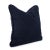 Contemporary 24" Square Barbet Royal Blue Down Pillow For Sale - Image 3 of 8