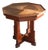 Amsterdam School Expressionist Table with Octagonal Top, Netherlands, 1920s For Sale