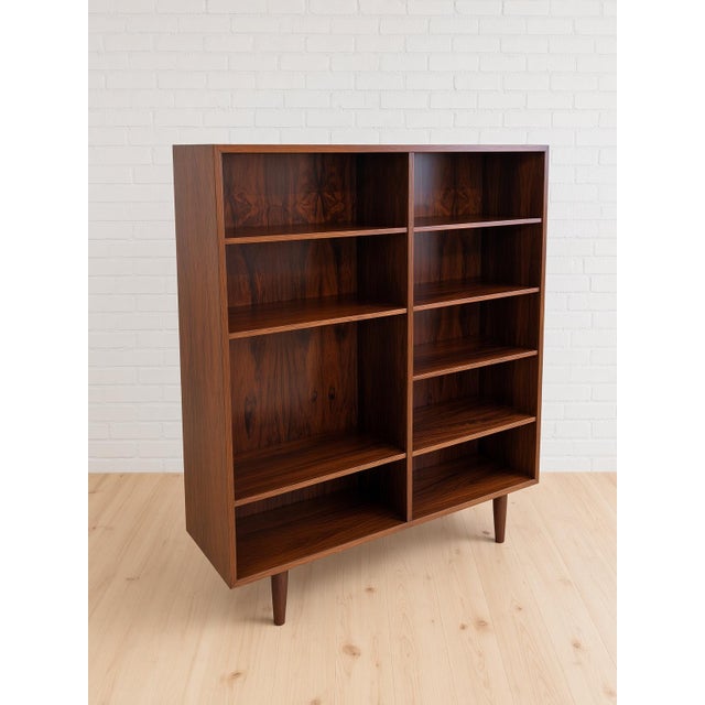 Mid-Century Modern Rosewood Model 6 Bookcase from Omann Jun Mobelfabrik, 1960s For Sale - Image 3 of 11