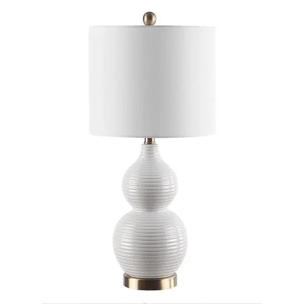 Safavieh Emery Table Lamp - Ivory For Sale In Philadelphia - Image 6 of 7