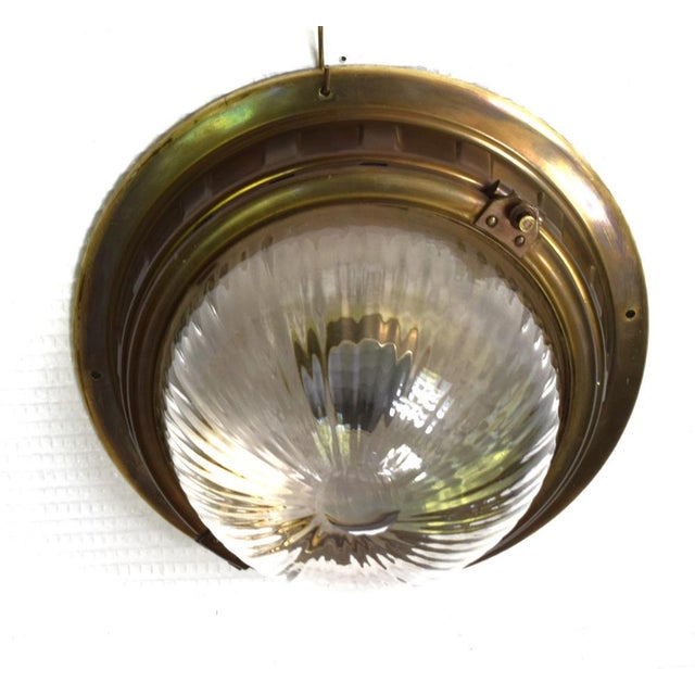 Gold Light Rail Lamp by Otto Wagner, 1890s For Sale - Image 8 of 8