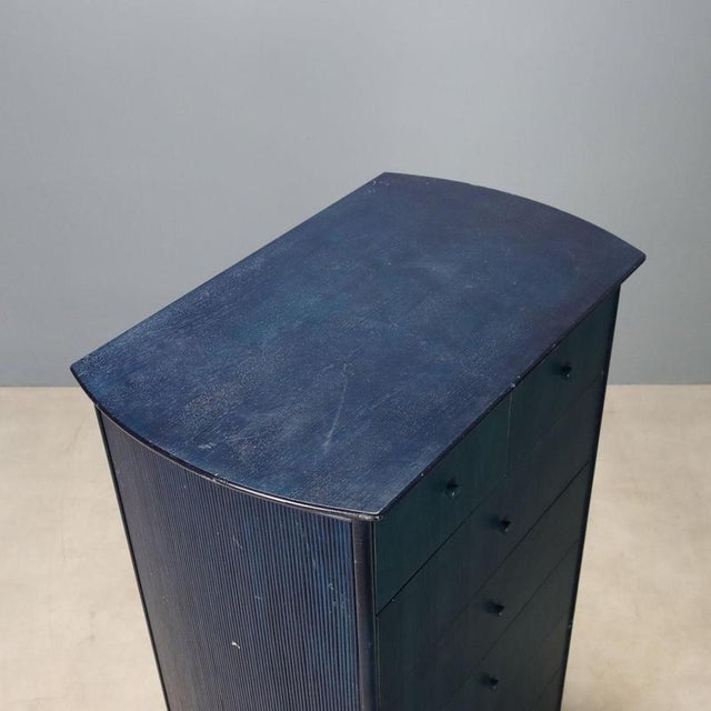 Wood Chest of 8 Drawers by Roberti Rattan For Sale - Image 7 of 9