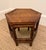 Mid 20th Century Vintage Tortoise Rattan Plant Stand For Sale - Image 5 of 9