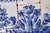 Tile Mural Panel Depicting a Vase With Rocaille Flowers, Portuguese, 18th Century For Sale - Image 9 of 16