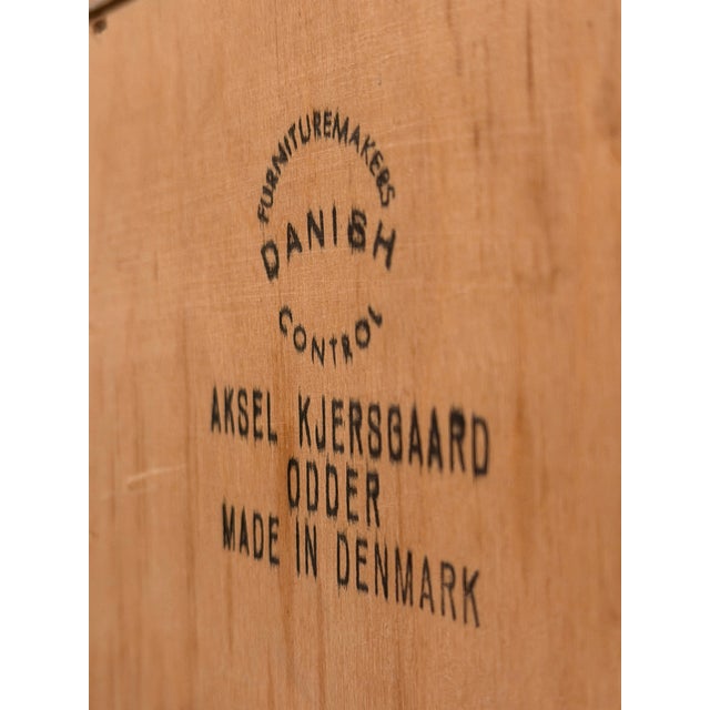 Vintage Bench with Drawer by Kai Kristiansen for Aksel Kjersgaard, 1960s, Set of 2 For Sale - Image 14 of 16