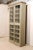 Mid-20th Century Painted Glass Door Cabinet For Sale - Image 4 of 11
