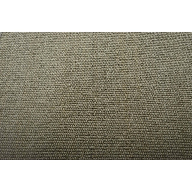 Handwoven Mazandaran Kilim Rug in Natural Tones For Sale - Image 5 of 9