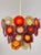 Mid-Century Modern Vintage Mid Century Italian Murano Glass Chandelier For Sale - Image 3 of 7