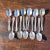 Art Deco Boréal Flatware Set in Silver-Plated Metal by Luc Lanel for Christofle, 1930s, Set of 89 For Sale - Image 13 of 18