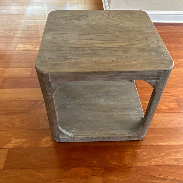 Inspired by antique furnishings from the 18th century, this Restoration Hardware table has a planked top and base set...
