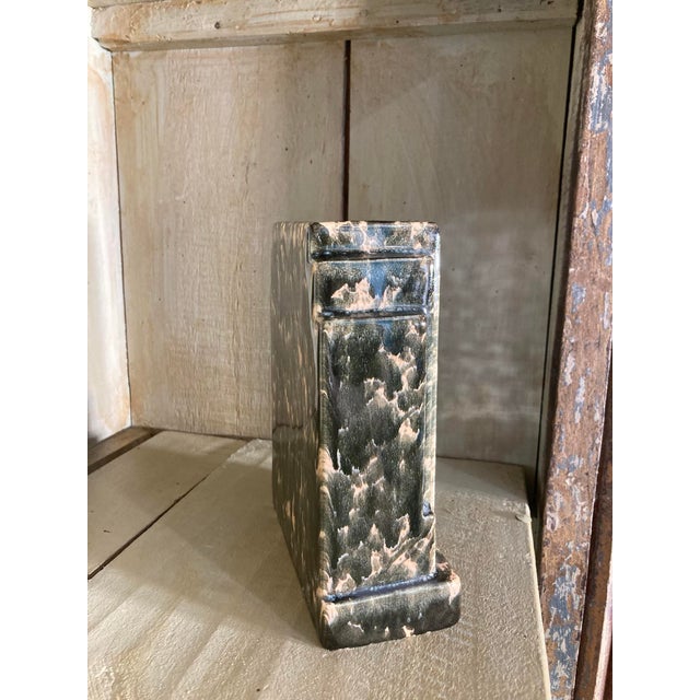 Pair of Art Deco Ceramic Vases – Marble Effect Glaze, 1920s–1930s For Sale - Image 14 of 14