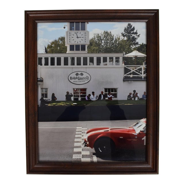 Ralph Lauren Framed Advert Sign For Sale