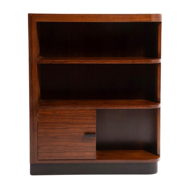 Gilbert Rohde Herman Miller East India Laurel Group Art Deco Bookcases - A Book Matched Pair (3634 & 3632) For Sale - Image 9 of 18
