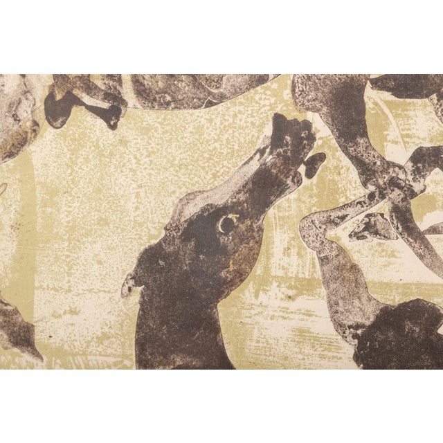 Hans Erni (Swiss, 1909-2015) "Zwei Pferde" Lithograph For Sale - Image 4 of 6