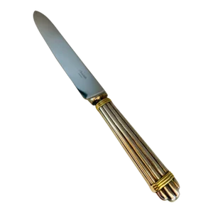 Vintage Christofle Silverplate Aria Cake Knife