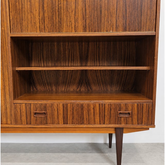 Mid-Century Highboard with Bar and Writing Desk, 1960s For Sale - Image 6 of 9