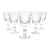 Webb Corbett Wec5 English Lead Crystal Water Goblets Set of 5 5.125" For Sale