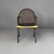 Italian modern formica Regent chairs by Martine Bedin for Memphis, 1980s Pair of chairs with rounded seats and backrests,...