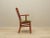 Brown Danish Teak Armchair, 1970s For Sale - Image 8 of 18