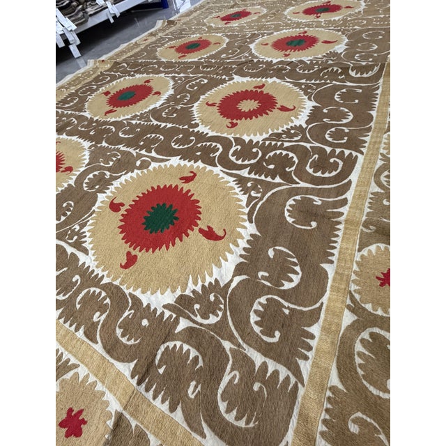 Uzbek Suzani Wall Decor For Sale In New York - Image 6 of 11